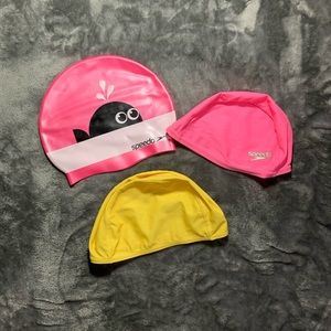 Kids’ Speedo swim caps